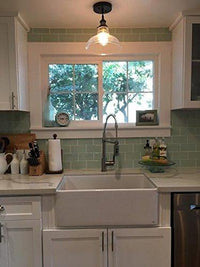 Imola Industrial Edison Vintage Style 1-Light Pendant Glass Hanging Light ( Antique Bronze )