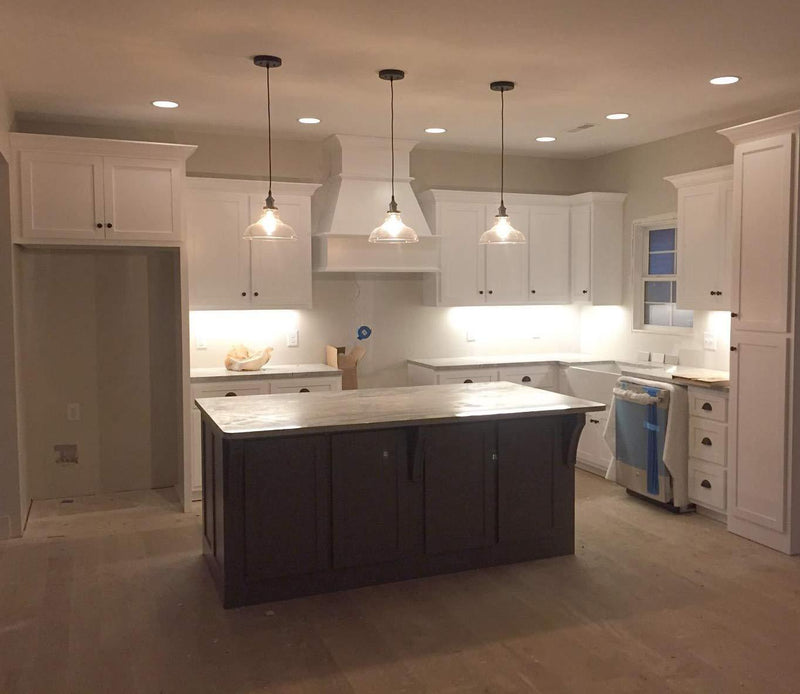 Imola Industrial Edison Vintage Style 1-Light Pendant Glass Hanging Light ( Antique Bronze )