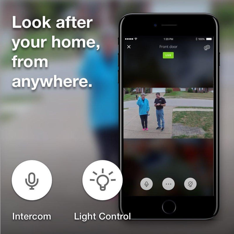 Maximus Video Security Camera and Outdoor Light - Coach - Compatible with Alexa