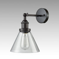 Plug In Wall Sconce Oil Rubbed Bronze with On/Off Switch Set of 2