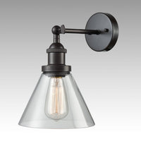 Plug In Wall Sconce Oil Rubbed Bronze with On/Off Switch Set of 2