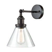 Plug In Wall Sconce Oil Rubbed Bronze with On/Off Switch Set of 2