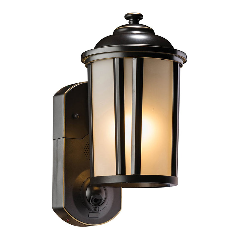 Maximus Video Security Camera & Outdoor Light- Traditional - Compatible with Alexa